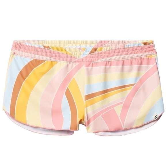Billabong Girls Sea Of Gold Swim Short - Picture 1 of 5